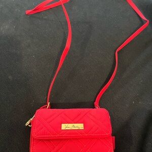 Vera Bradley pink Quilted Crossbody Bag